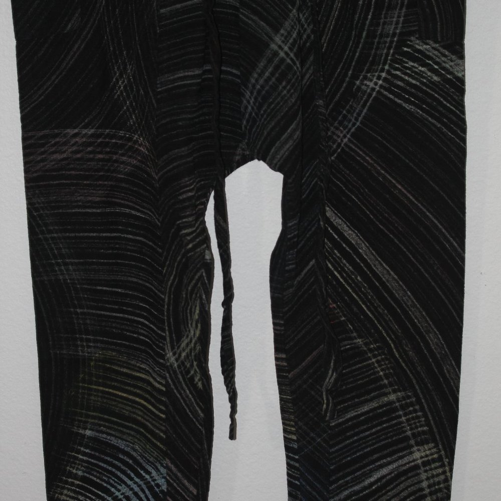 Rainbow Prints Woman's Slim Cut Fisherman Pants